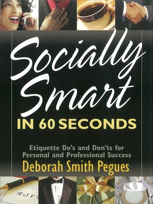 cover image of Socially Smart in 60 Seconds